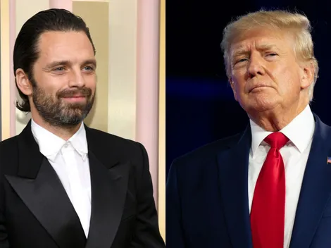 El cambio físico de Sebastian Stan para ser Donald Trump