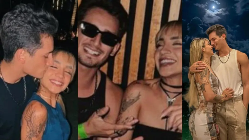 Leslie Gallardo y Emilio Osorio no ocultan su amor en redes sociales (Instagram)