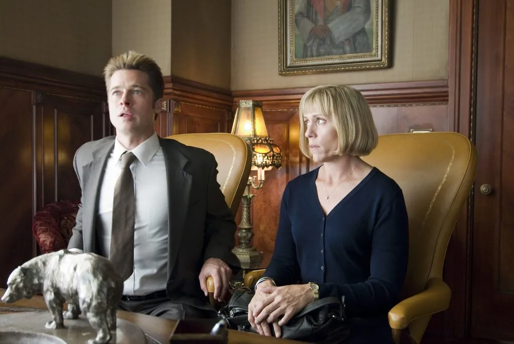 Brad Pitt y Frances McDormand. (IMDb)