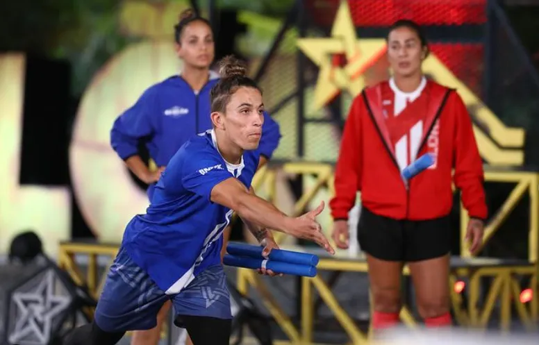 Rojos y Azules chocarán este miércoles para pelear en La Batalla Colosal. Imagen: @exatlonmx.