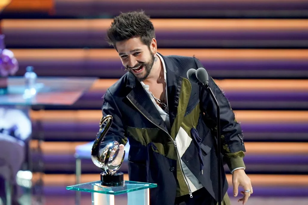 Camilo es otro artista que en el pasado, ha triunfado en esta entrega de premios. Imagen: Getty Images.