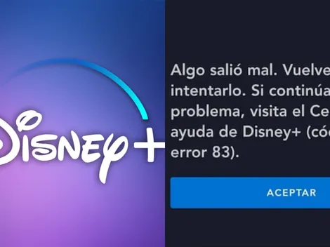 ¿Qué es el código de error 83 en Disney+?