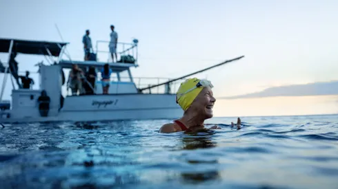 Nyad es una de las cintas nominadas que está en la plataforma de streaming.
