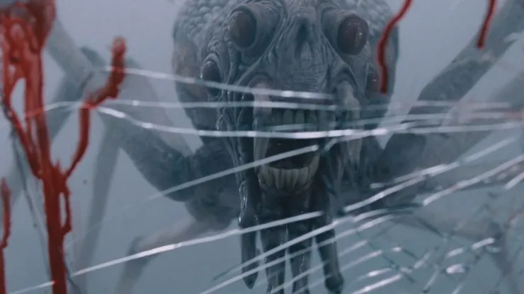 Uno de los monstruos que acosan a los humanos atrapados en el supermercado del relato de Stephen King.