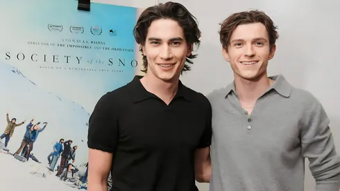 Así fue el encuentro entre Enzo Vogrincic y Tom Holland