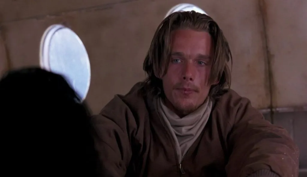 Ethan Hawke como Nando Parrado. (IMDb)