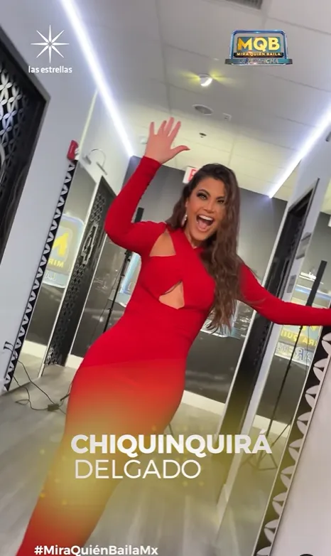 Chiquinquirá Delgado será otra de las conductoras de este programa. Imagen: @mquienbailamx.