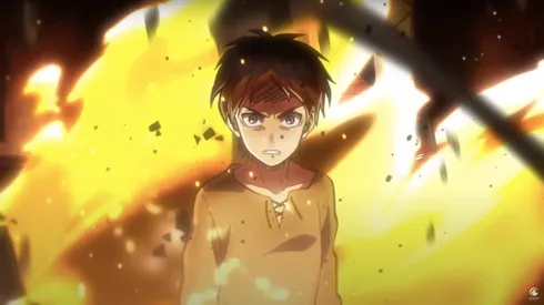 Eren en los capítulos finales de Attack on Titan.