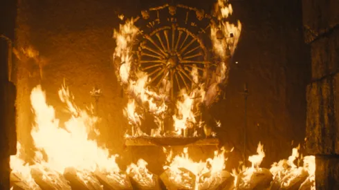 Una de las escenas que adelantó el trailer de La Primera Profecía.