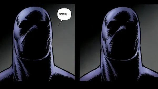 Imagen del Black Noir de los comics. Imagen: WhatCulture.com.