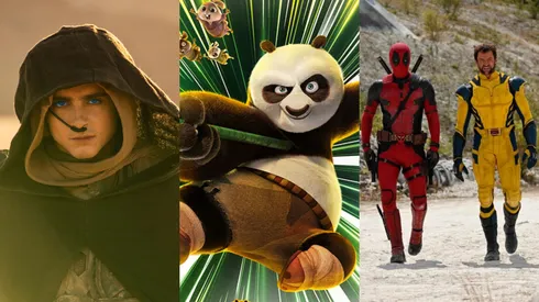 Las secuelas de Dune, Kung Fu Panda y Deadpool debutan este en los cines, destacando entre las películas del calendario.