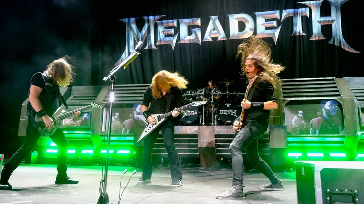 Megadeath, una de las bandas principales del México Metal Fest 2023.