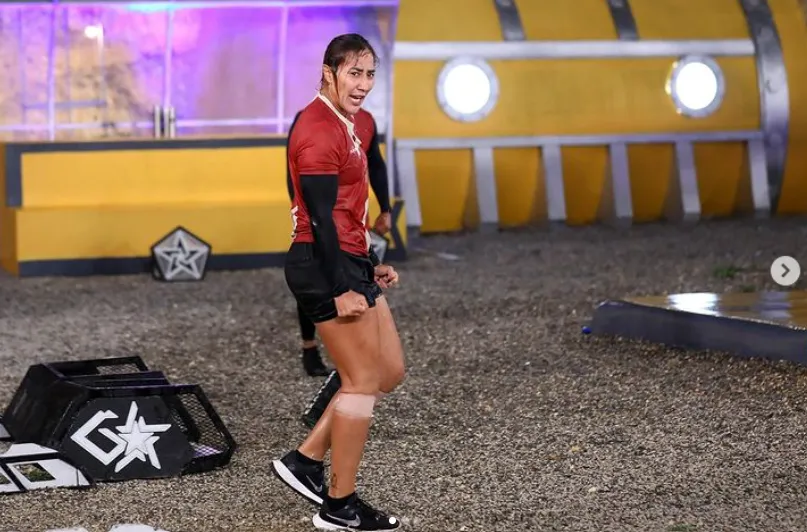 Paulette está viviendo su mejor momento dentro de la competencia. Imagen: @exatlonmx.