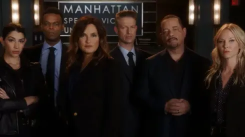 En la imagen, el nuevo elenco de La Ley y el Orden: UVE.