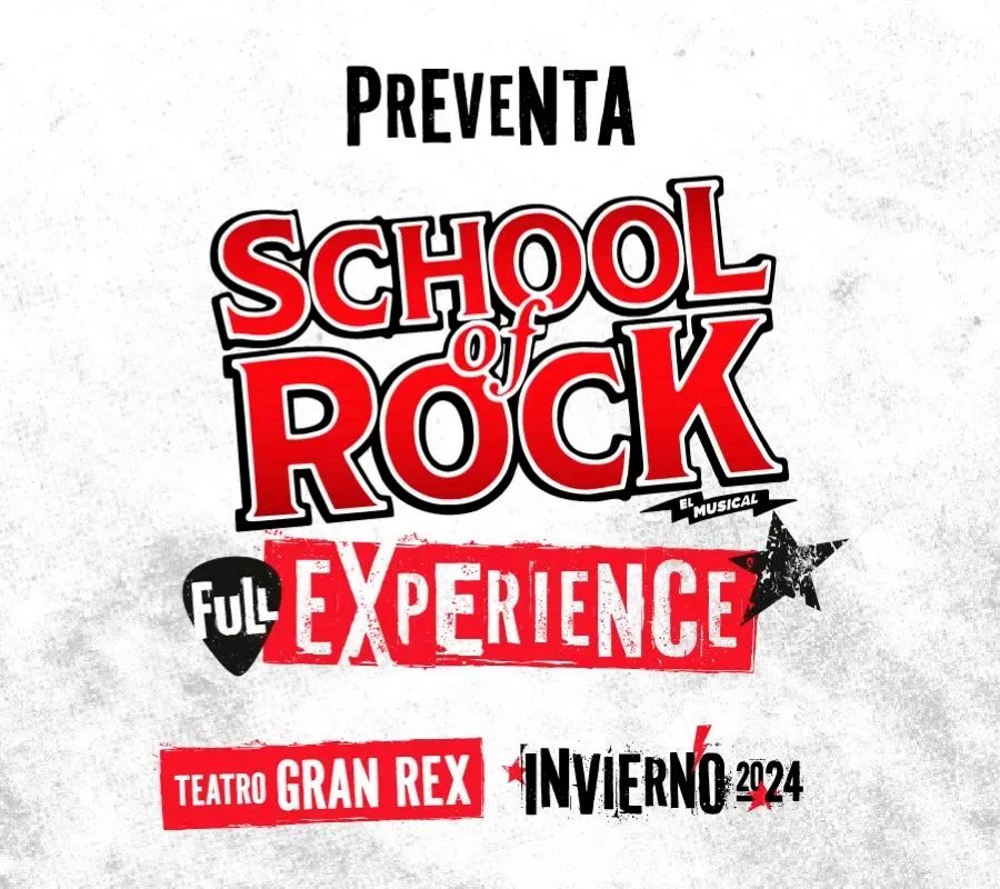 Llega “School Of Rock” al Teatro Gran Rex 2024.