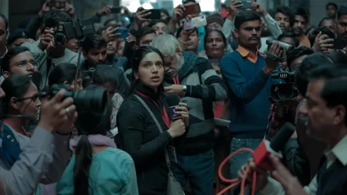 La película está protagonizada por Bhumi Pednekar.