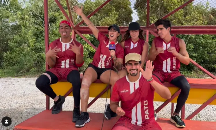 Los Rojos tendrán una semana redonda, luego de haber perdido a Ana Lago. Imagen: @exatlonmx.