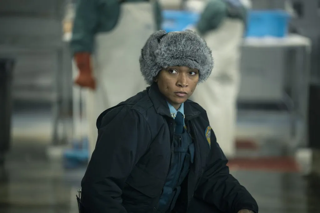 Kali Reis como la oficial Navarro. (IMDb)