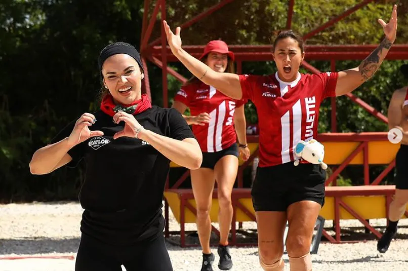 El equipo Rojo tendrá una semana insuperable luego de la salida de Ana Lago. Imagen: @exatlonmx.