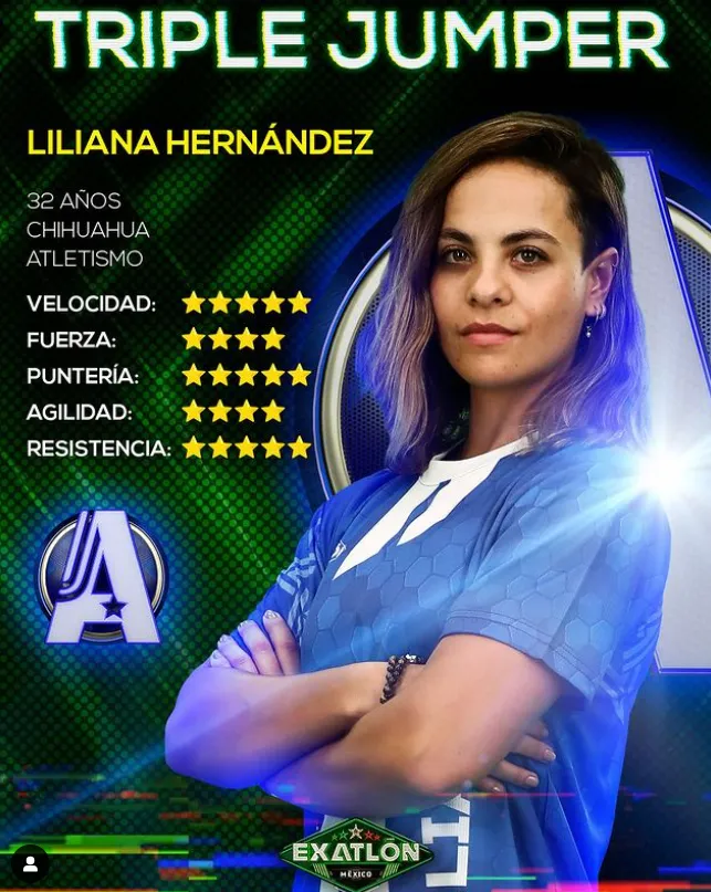 ¿Logará Triple Jumper alcanzar la cima del Exatlón? Imagen: @lilianahdez_mx.