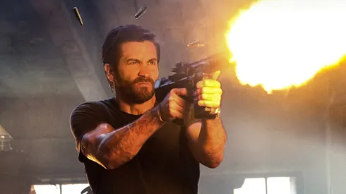 Jake Gyllenhaal en una de las secuencias de la película de acciónq ue acaba de debutar en Prime Video.