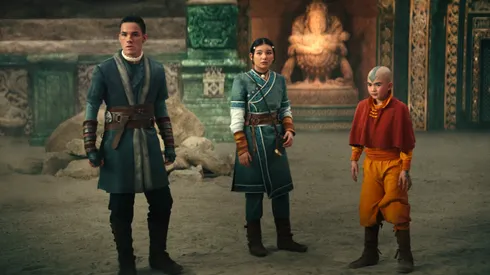 Los protagonistas de Avatar: La leyenda de Aang, de Netflix.