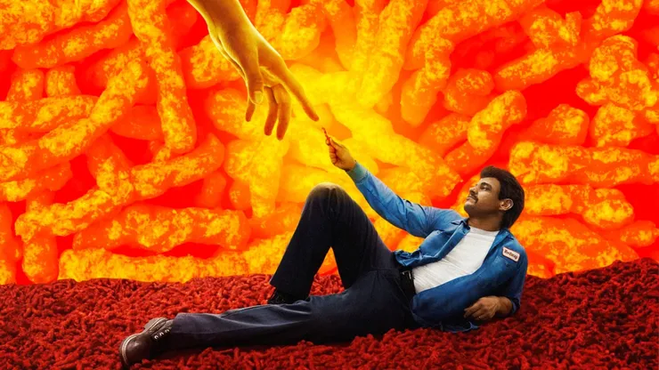 El afiche de la película que todo amante de los Cheetos Flamin' Hot debería ver en Disney+.