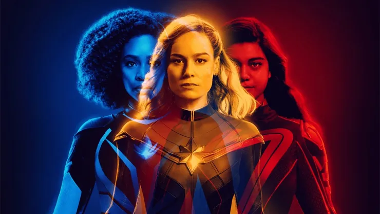 Las protagonistas de The Marvels.