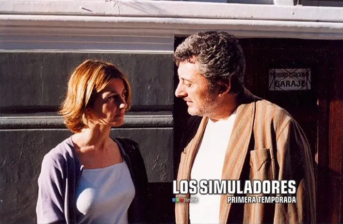 Junto a Carola Reyna. (IMDb)