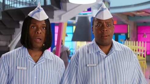 Kenan Thompson y Kel Mitchell en Buena Hamburguesa 2.