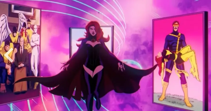 Madelyne es confrontada por jean en el plano astral. Imagen: Screenrant.