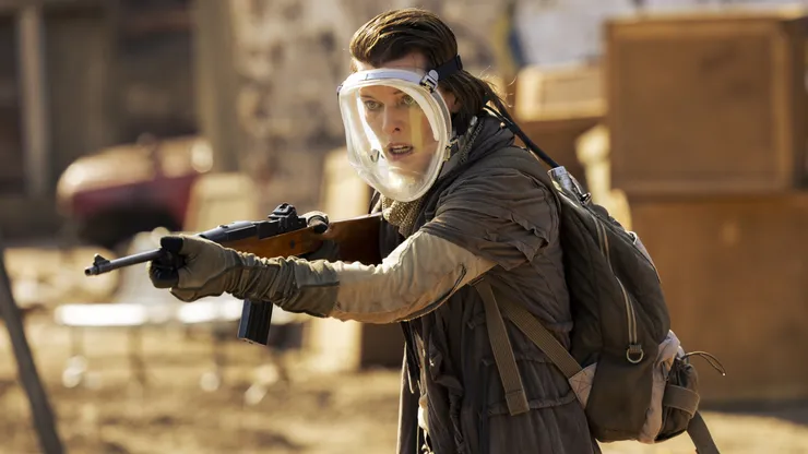 Milla Jovovich en Breathe, su próxima película.