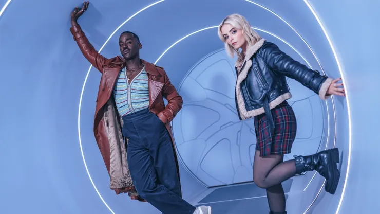 Los protagonistas de Doctor Who, de Disney+ y la BBC.
