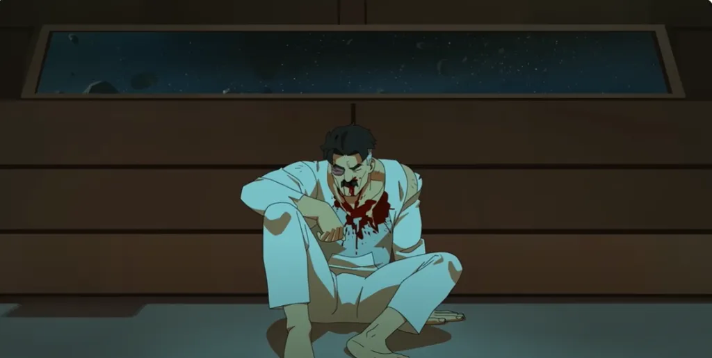 Todos queremos saber qué destino correrá Omniman en esta segunda temporada. Imagen: @PrimeVideo.