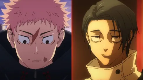 Yuji Itadori y Yuta Okkotsu en el animé de Jujutsu Kaisen.
