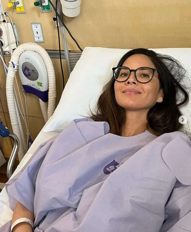 Con esta imagen en su cuenta de Instagram, la actriz reveló su actual estado de salud. Imagen: @oliviamunn.