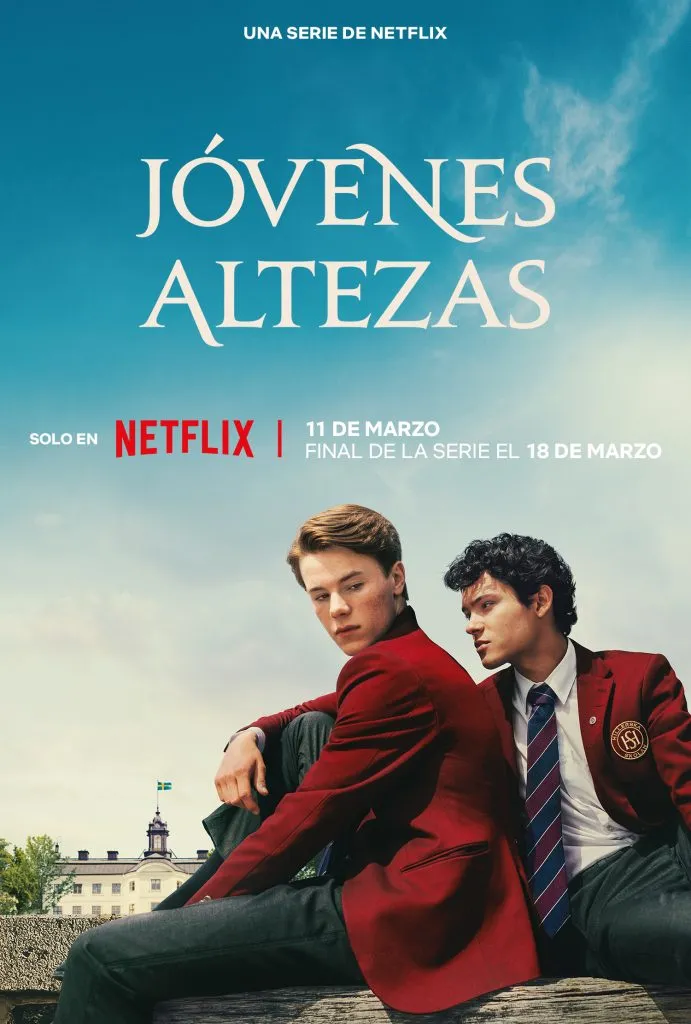 Wilhelm y Simon viven una historia de amor rodeada por la intriga. Imagen: @netflixlat.