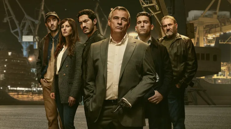 El elenco principal de la serie española de Netflix, Mano de Hierro.