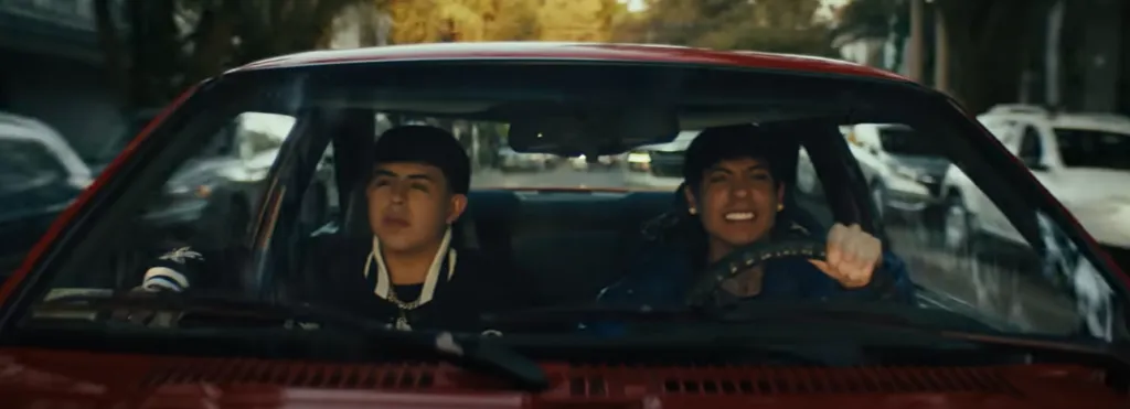 Óscar Maydon y Natanael Cano protagonizan el video de Madonna. Imagen: @natanaelcano77.