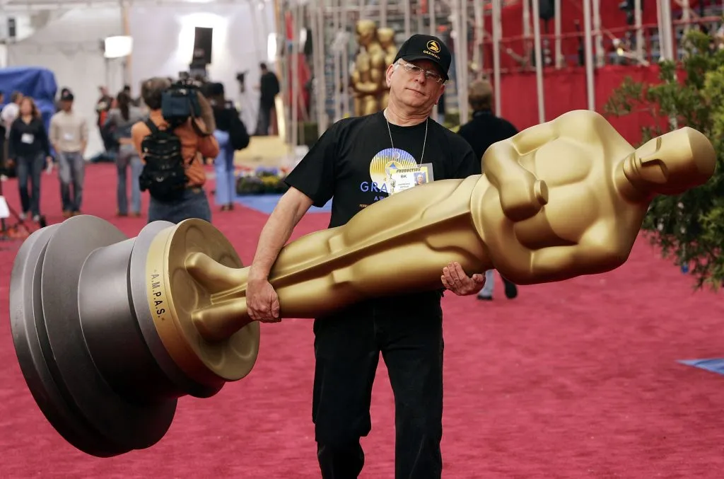 Ya todo está listo para la noche más importante en Hollywood. Imagen: Getty Images.