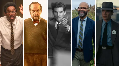 El mejor actor en los Oscars 2024.