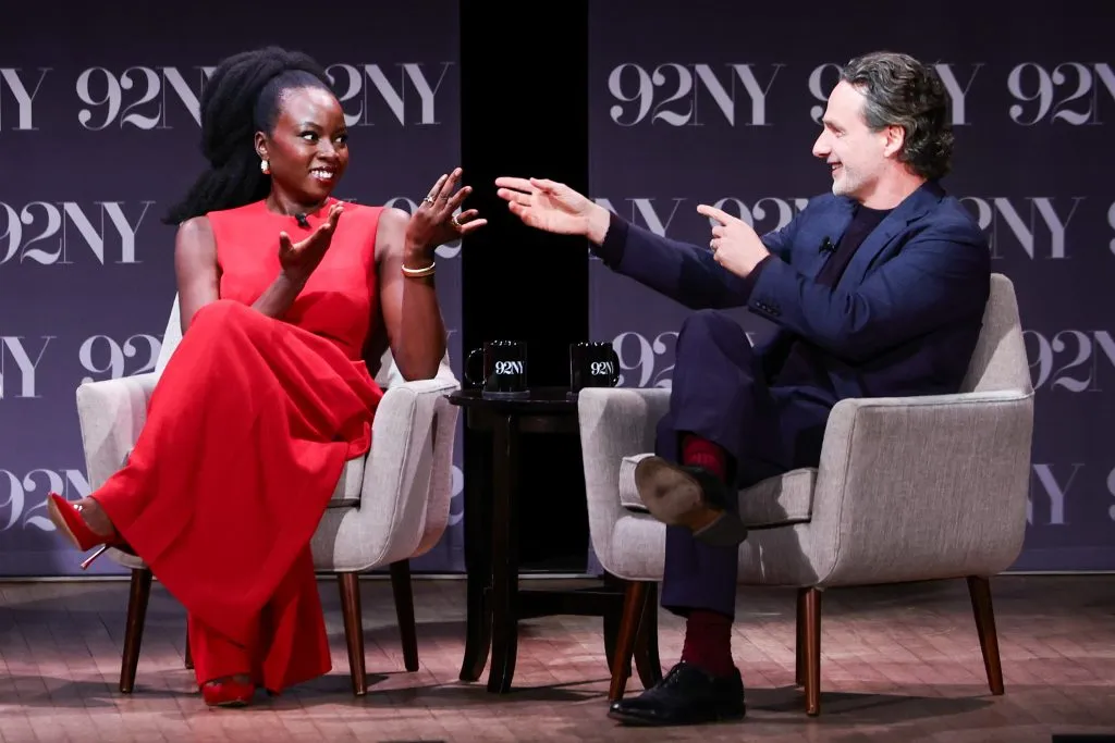 Danai Gurira y Andrew Lincoln asisten a la proyección anticipada y conversación de MC Networks, sobre The Walking Dead: The Ones Who Live, en el 92NY el 20 de febrero de 2024, en Nueva York. Imagen: Getty Images.