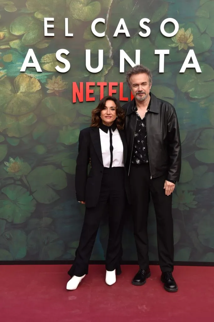 Carolina Román y Tristán Ulloa asisten a la presentación de El Caso Asunta. en el Centro Conde Duque el 25 de abril de 2024 en Madrid, España. Imagen: Getty Images.