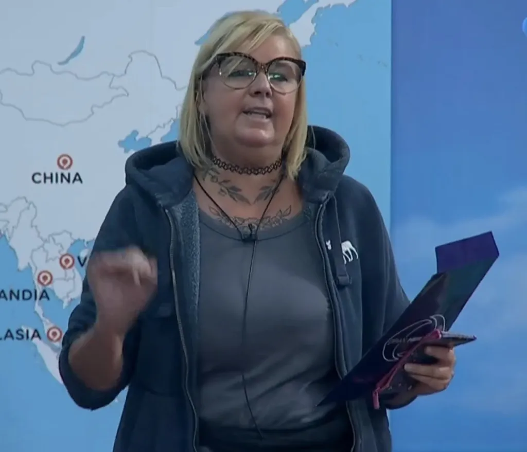 Virginia coordinó esta prueba por ser la líder de la semana en Gran Hermano Argentina 2024.