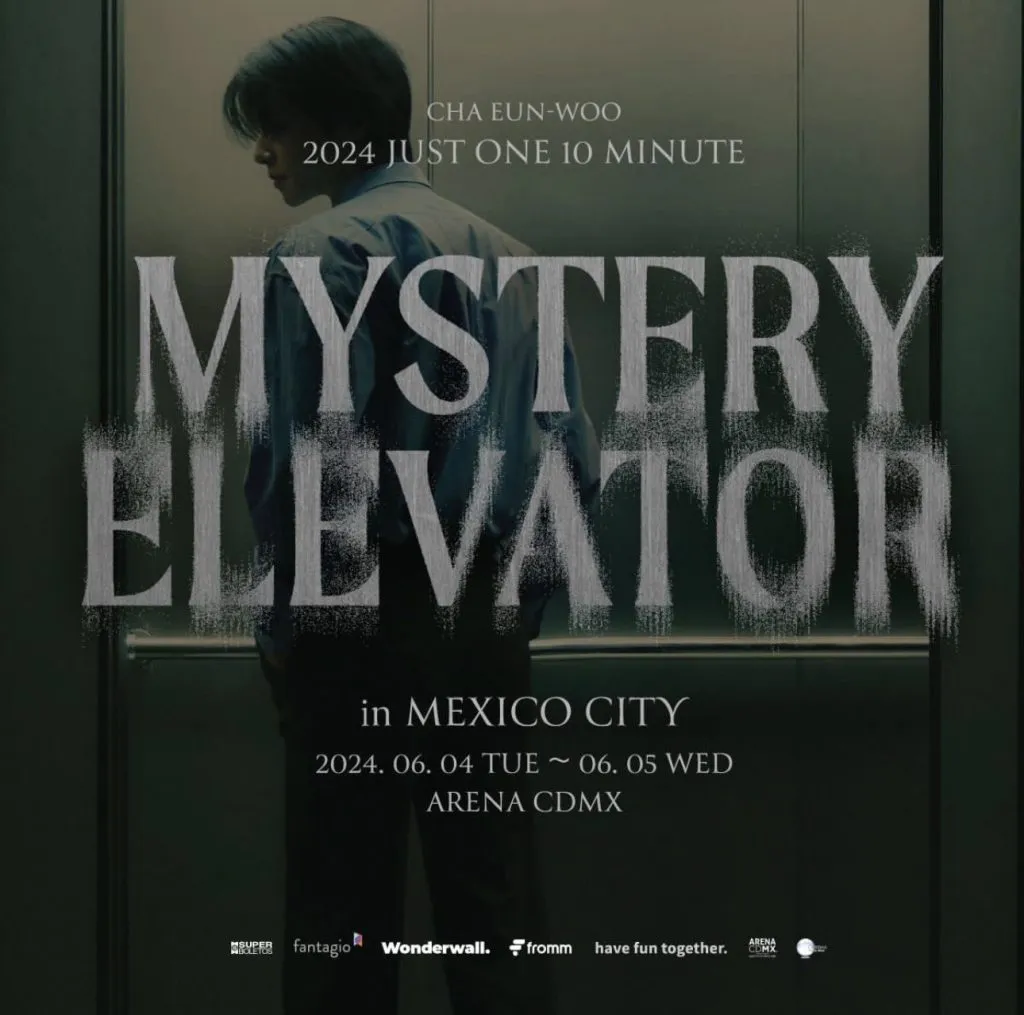 Detalles de boletos para Cha Eun-Woo  en CDMX 2024.