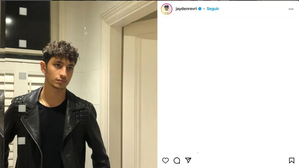 Instagram de Jayden Revri
