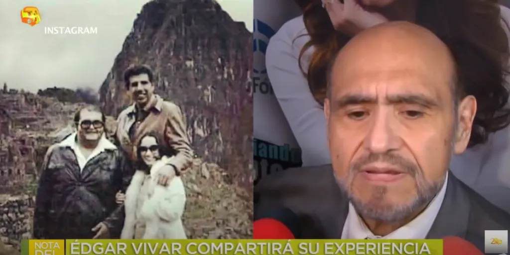 Imagen de referencia de cuando Edgar Vivar habló en Ventaneando sobre la campaña anti bullying en la que estaba participando. Imagen: @Ventaneando.