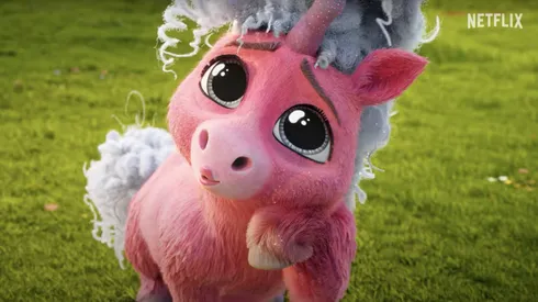 La protagonista de Telma La Unicornio, de Netflix.