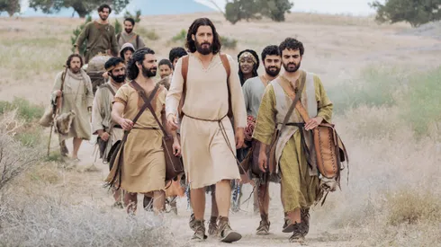 Los protagonistas de The Chosen (Los Elegidos).