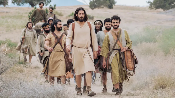 Los protagonistas de The Chosen (Los Elegidos).